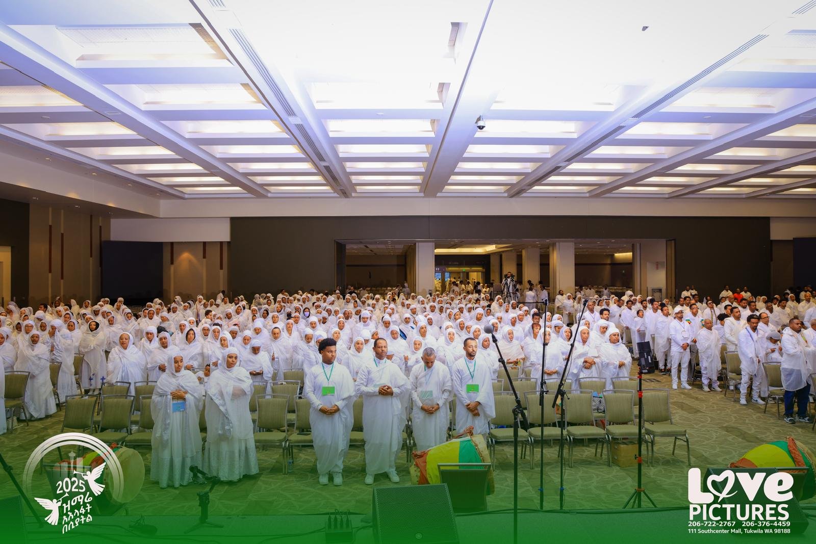 Congregation in Prayer