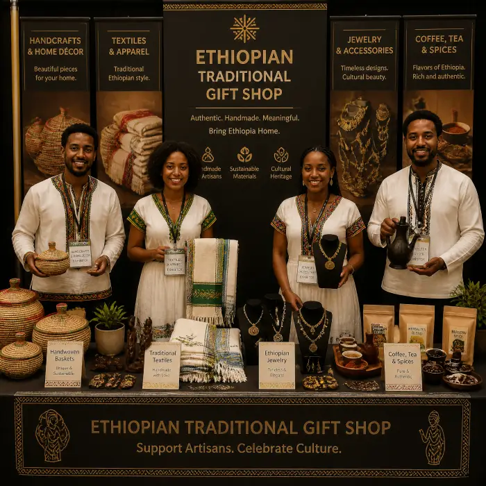 Vendor booth showcasing products at the Expo